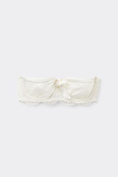 White The Simplest Pleasures Bandeau Bra, , large image number 1