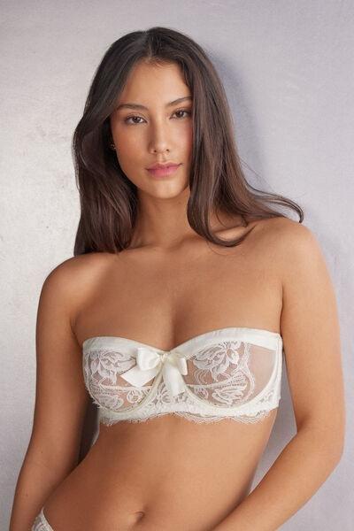 White The Simplest Pleasures Bandeau Bra, , large image number 2