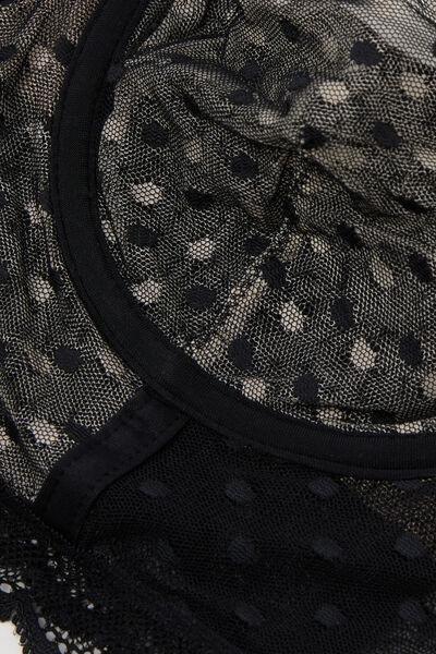 Black Cool Elegance Bandeau Bustier, , large image number 4