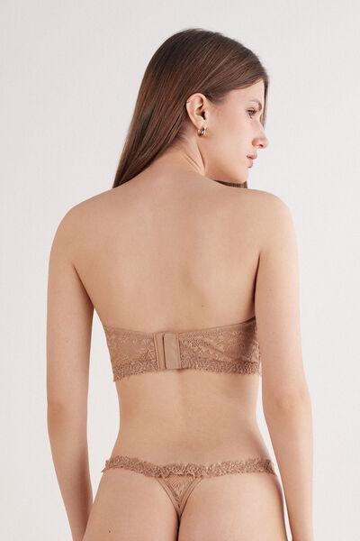 Beige Summer Glow Balconette Bra, , large image number 3