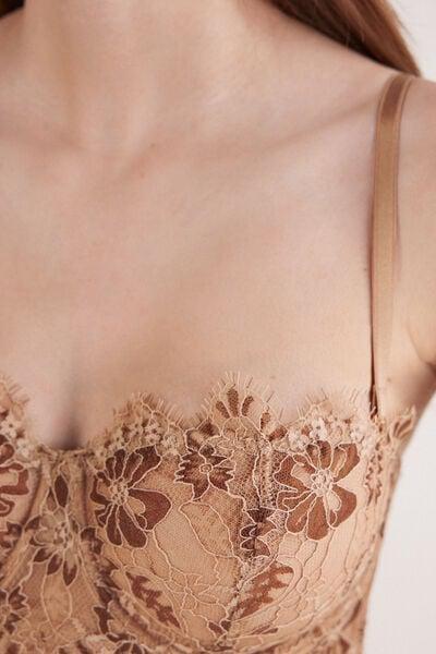 Beige Summer Glow Balconette Bra, 5601_866J, large image number 5