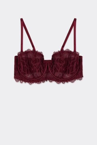 Red Elevate Your Day Bandeau Balconette Bra, 5601_181K, large image number 3