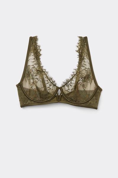 Green Imaginary Journey Balconette Bra, , large image number 2
