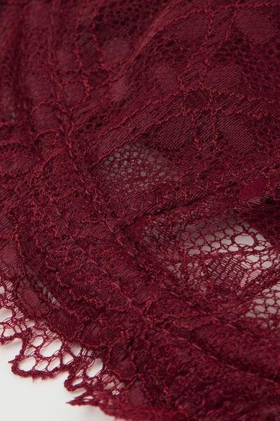 Red She Is A Classic Lace Balconette Bra, 5601_770J, large image number 4