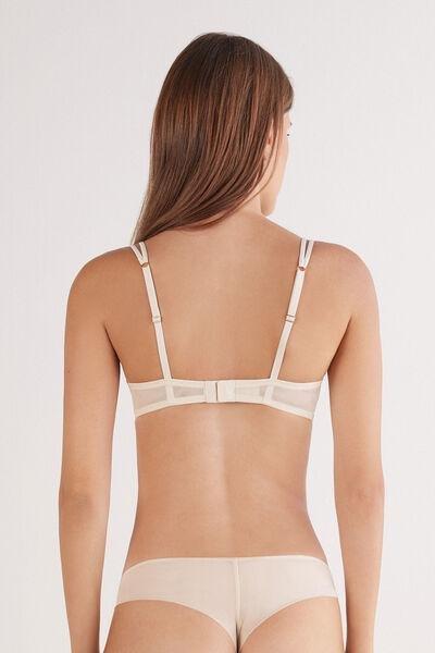 Beige Luxury Dreams Denise Balconette Bra, Natural, large image number 3