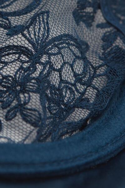 Blue Luxury Dreams Balconette Bra, 5601_937J, large image number 4