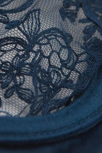 Blue Luxury Dreams Balconette Bra, 5601_937J, large image number 6