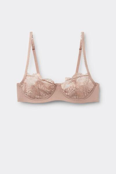 Beige Your Everyday Wear Balconette Bra, 5601_939J, large image number 2