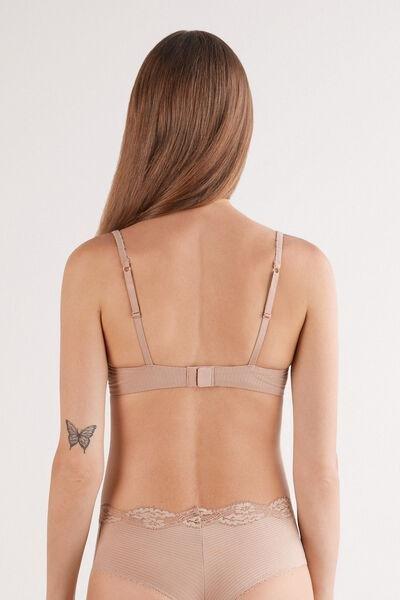 Beige Your Everyday Wear Balconette Bra, 5601_939J, large image number 3