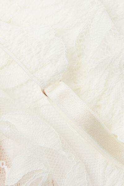 POWDER WHITE All About Flowers Balconette Bra, , large image number 4
