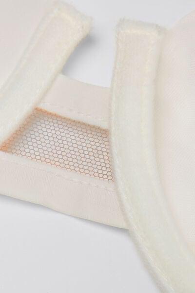 Ivory Ethereal Embrace Balconette Bra, Powder White, large image number 4