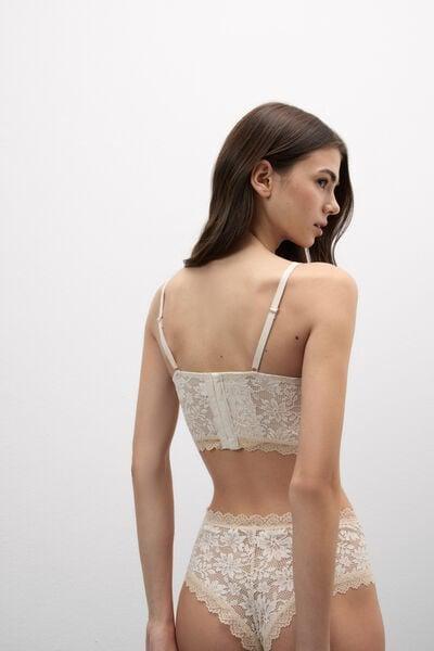 Beige Midsummer Dream Balconette Bustier, 5601_118K, large image number 2