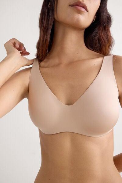 Beige Ultralight Balconette Bra, Soft Beige, large image number 5