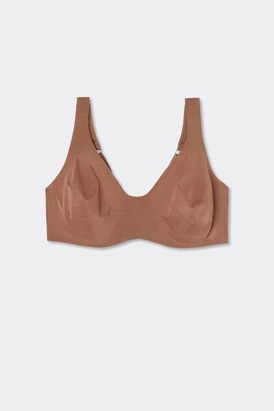 Beige Ultralight Balconette Bra, Brown Mocha, large image number 2