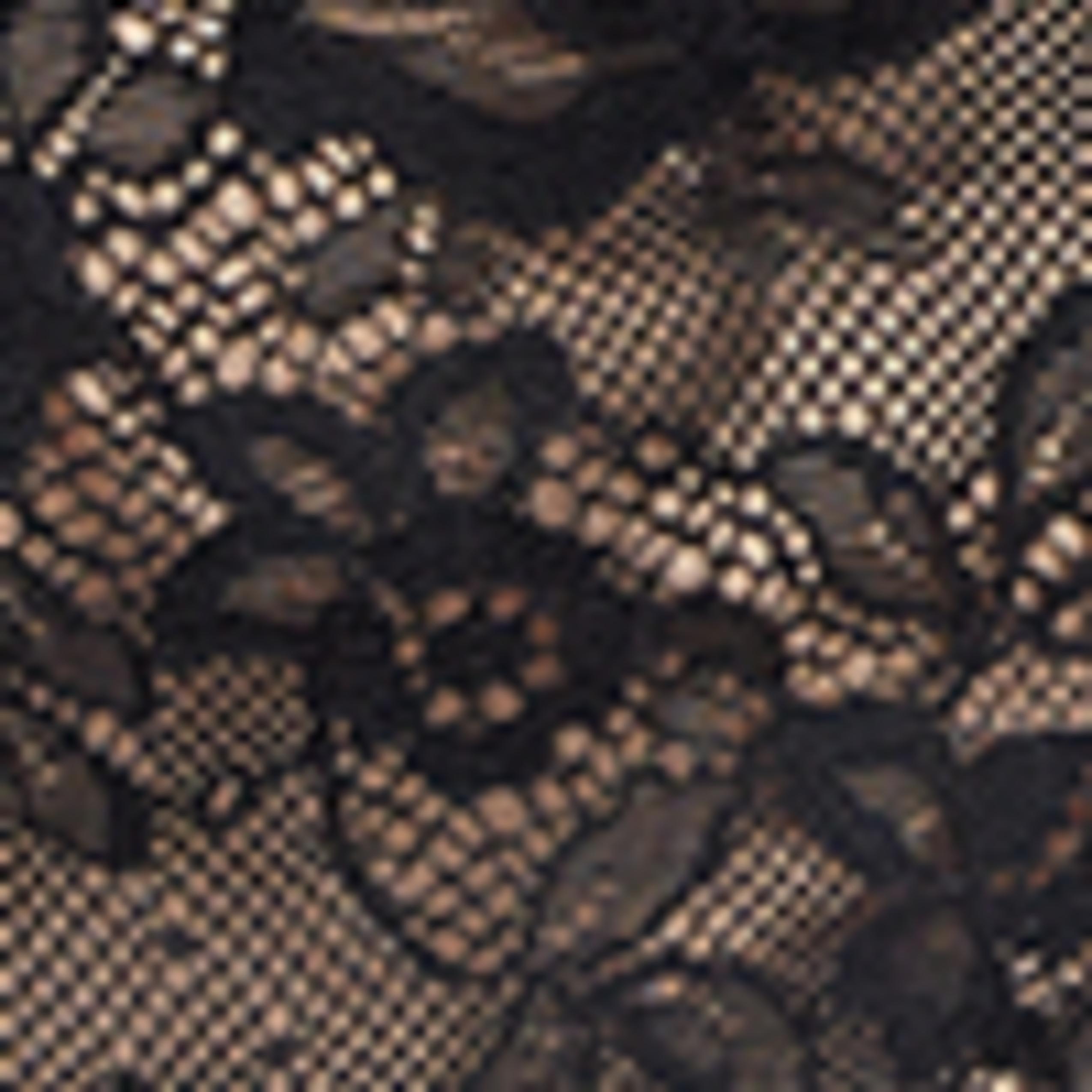 Black Microfibre And Lace Bandeau Bra, , large image number 6