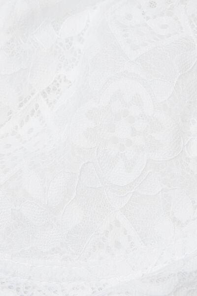 White Daniela Lace Balconette Bra, , large image number 4