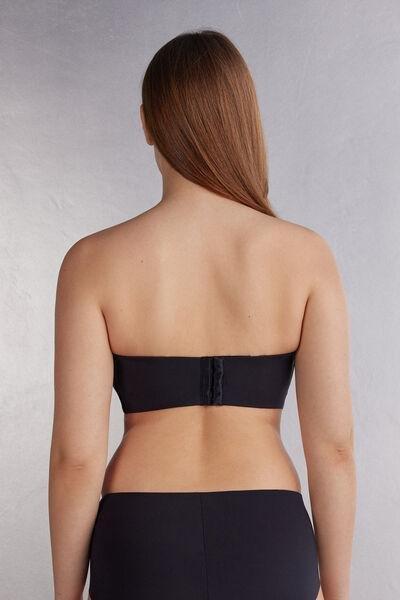 Black Diletta Balconette Bandeau Bra, , large image number 3