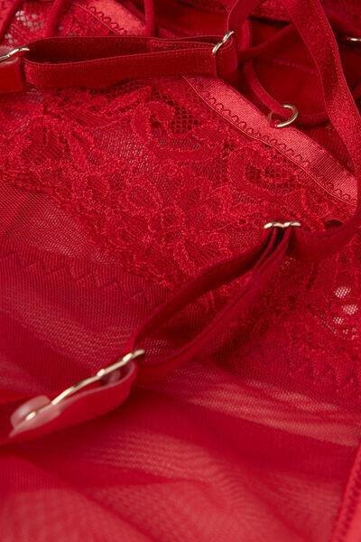 Red Sinful Fantasies Garter Belt, , large image number 4