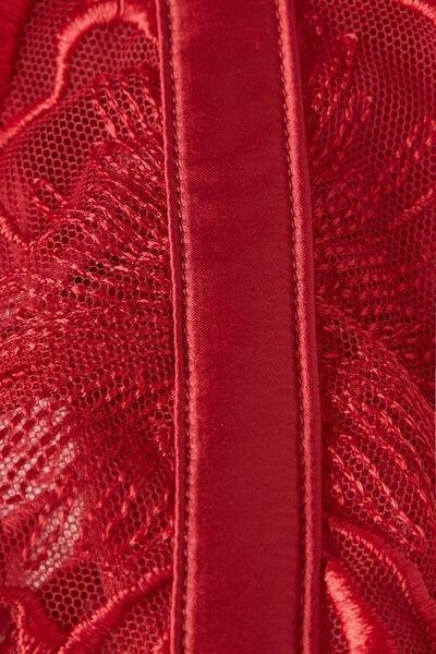 Red Satin Darlings Garter Belt, , large image number 4