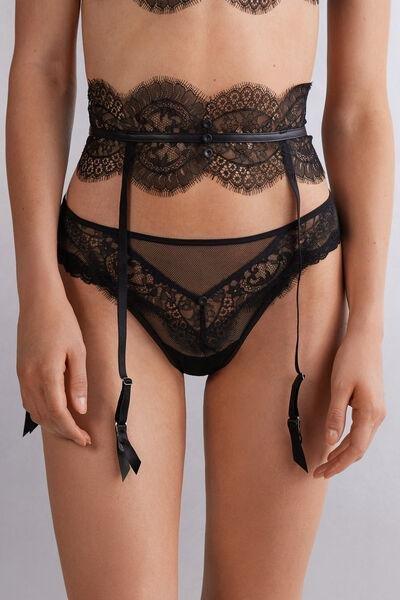 Black Garter Belt Iconic Beauty, , large image number 0