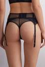 Intimissimi - Black Never Gets Old Lace Suspenders