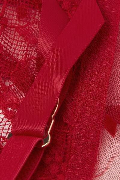 Red Winter Of Love Suspenders, Wax Red, large image number 4