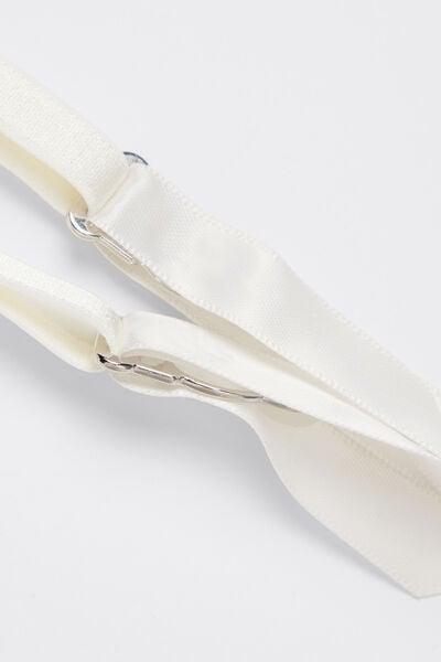 Ivory Ethereal Embrace Suspenders, Powder White, large image number 4