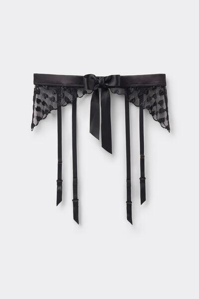 Black The Love Club Suspenders, Black, large image number 3