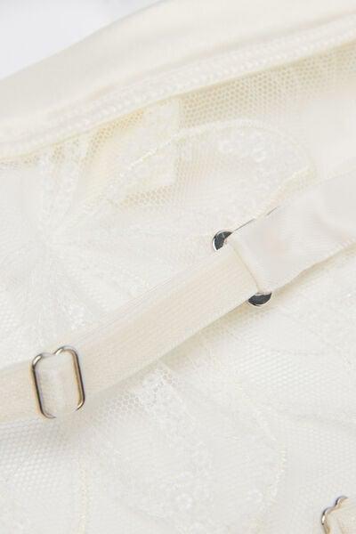 White My Forever Love Suspenders, Powder White, large image number 4