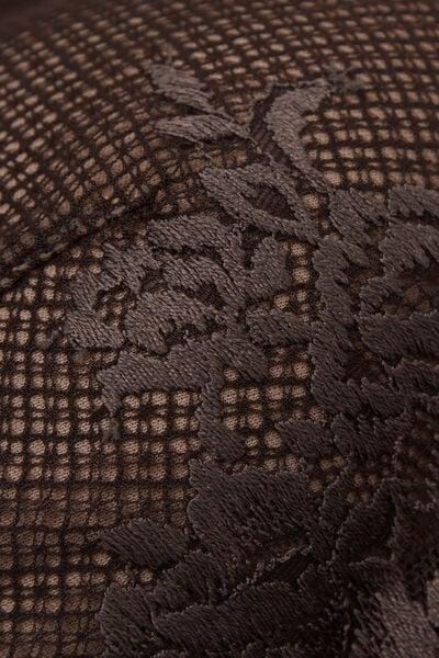 Brown Pretty Flowers Elena Balconette Bra, 5601_705J, large image number 4