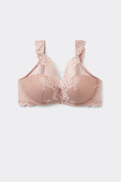 Pink Balconette Bra, , large image number 2