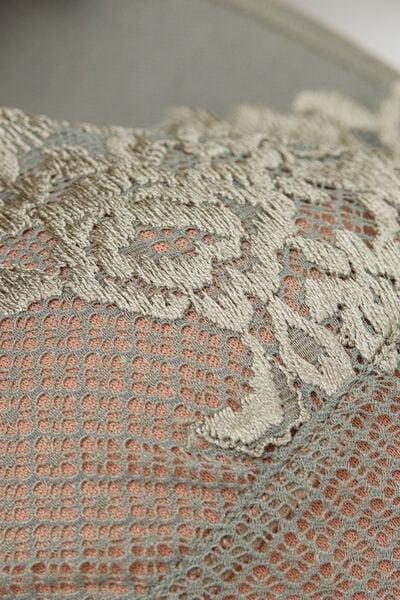 Green Pretty Flowers Balconette Bra, 5601_657J, large image number 4