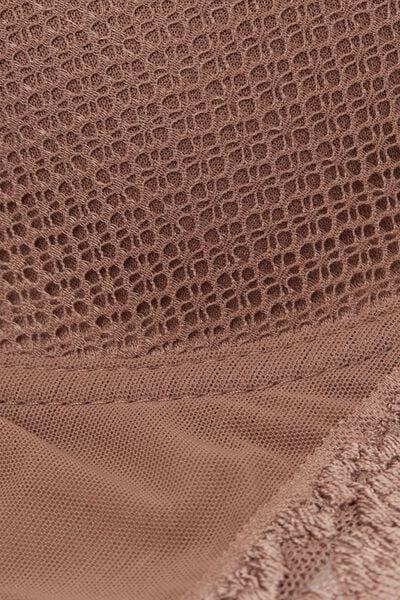 Beige Sofia Pretty Flowers Balconette Bra, Brown Mocha, large image number 4