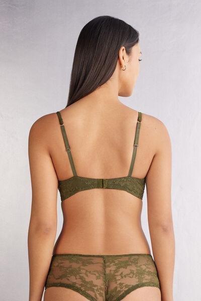 Green Imaginary Journey Balconette Bra, , large image number 3