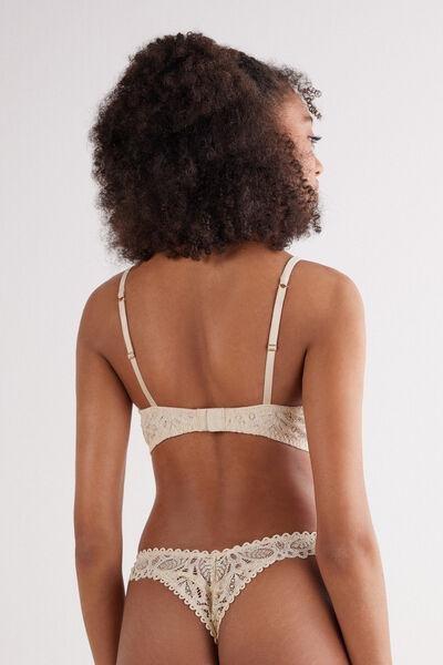 Beige Italian Riviera Balconette Bra, 5601_865J, large image number 3