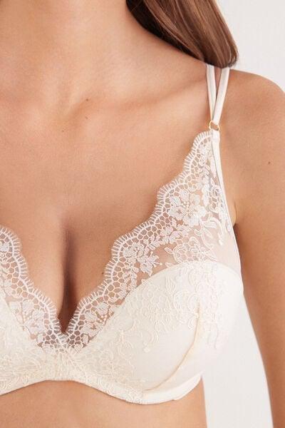 Beige Luxury Dreams Giorgia Balconette Bra, Natural, large image number 5