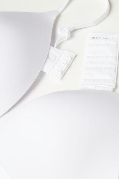 White a Ultralight Triangle Bra, , large image number 4