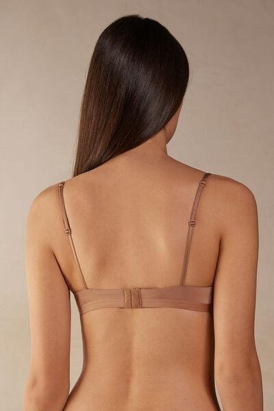 Beige Ultralight Triangle Bra, , large image number 3