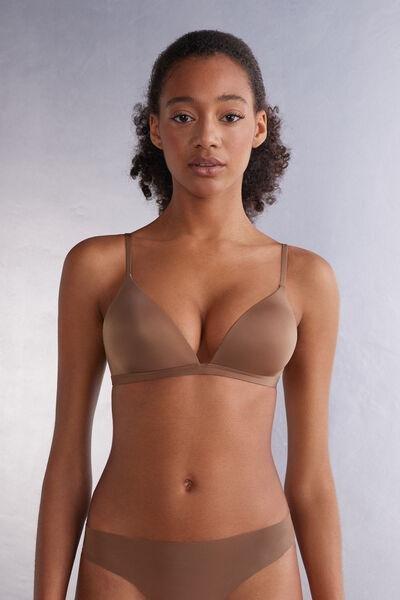 Brown Ultralight Triangle Bra, , large image number 0