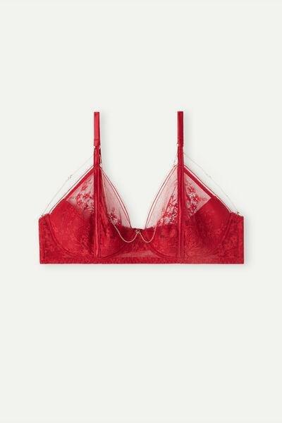 Red Luxury Treats Carioca Bra, , large image number 2