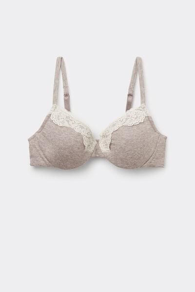 Cream Francesca Balconette Bra, 5601_767J, medium