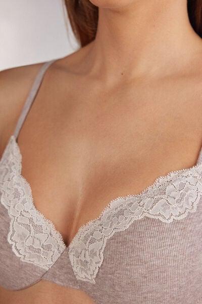 Cream Francesca Balconette Bra, 5601_767J, large image number 5