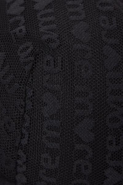 Black Giorgia More Amore Balconette Bra, Black, large image number 4