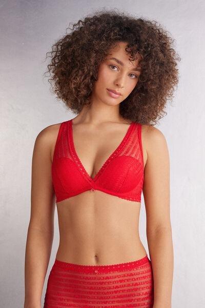 Red Giorgia More Love Balconette Bra, , large image number 0