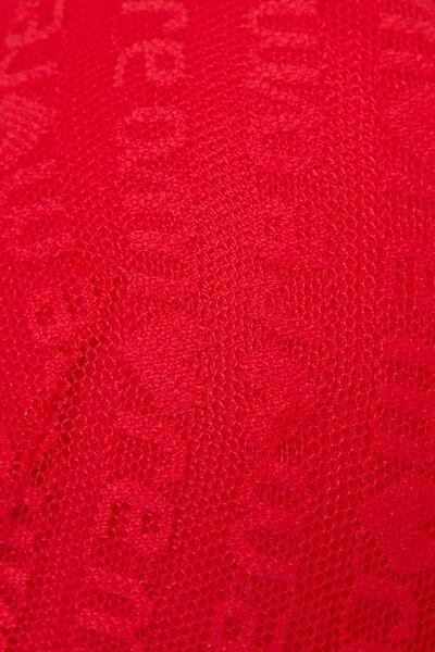 Red Giorgia More Love Balconette Bra, , large image number 4