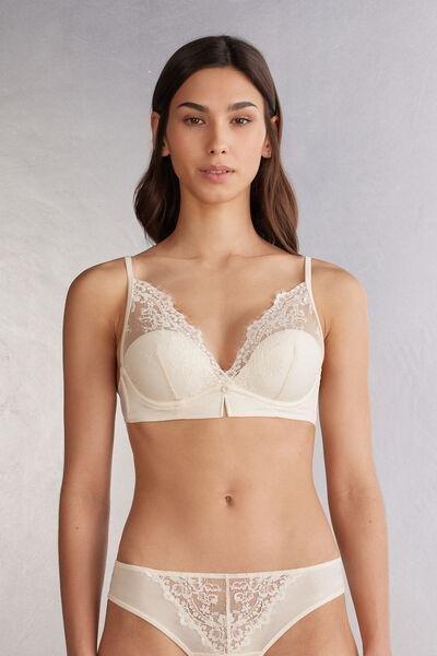Ecru Giorgia Self Love Balconette Bra, , medium