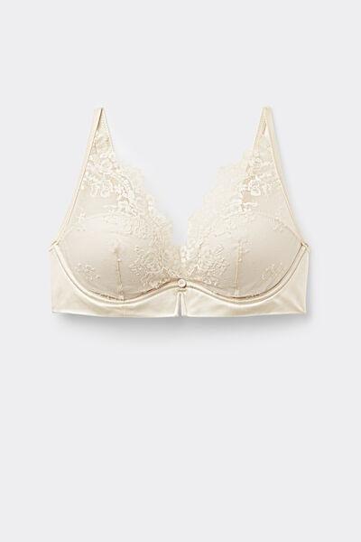 Ecru Giorgia Self Love Balconette Bra, , large image number 1