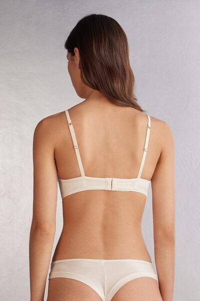 Ecru Giorgia Self Love Balconette Bra, , large image number 3