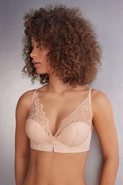 Pink Self Love Balconette Bra, , large image number 1