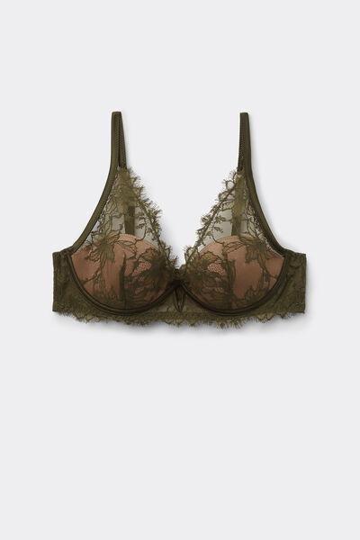 Green Imaginary Journey Balconette Bra, , large image number 2